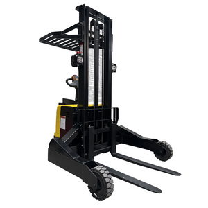 2000 Kgs / 3.5 Metros - Apilador TODO TERRENO RHER Full Eléctrico / Hombre a Bordo - Base Ancha